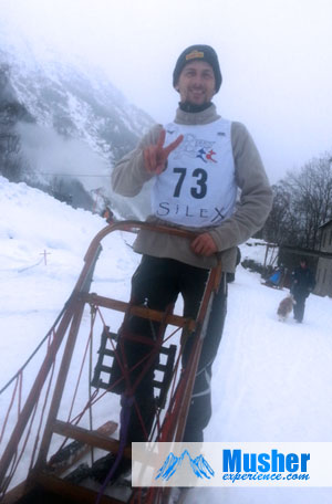 Gilles avant la course, Valgaude