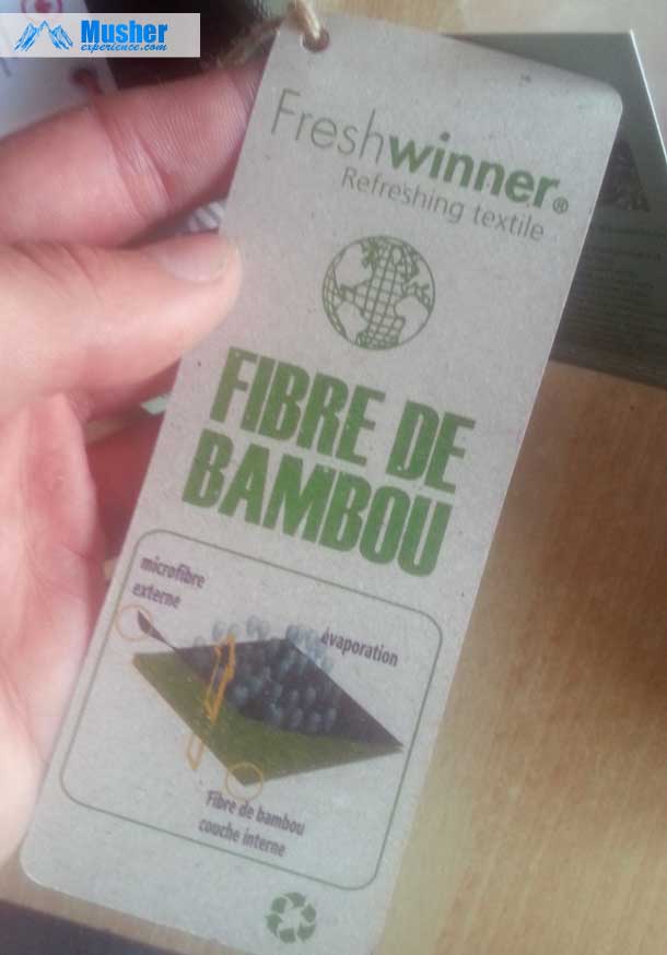 Vêtement en fibre de bambou