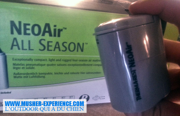 Neoair All season et mini-pompe