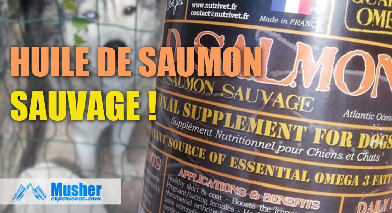 Huile de Saumon pour chien