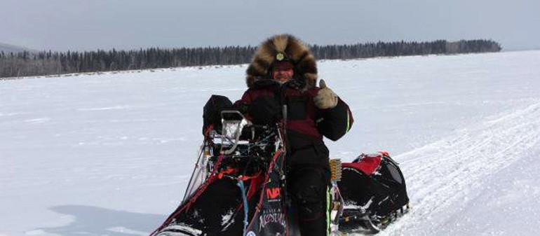 Aaron Burmeister et sa remorque