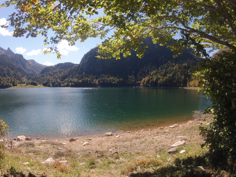 Un très beau lac en récompense de la randonnée