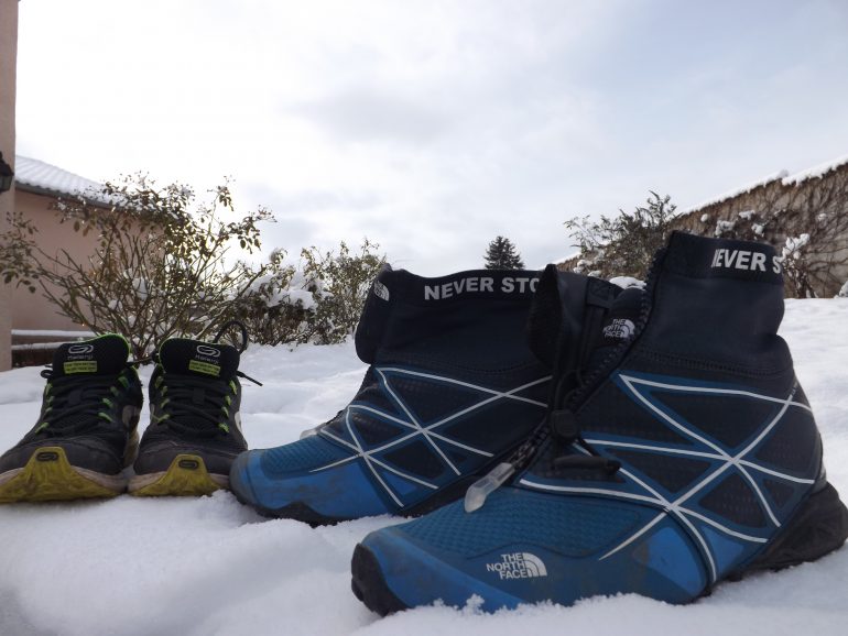 chaussures basket canicross hiver trail the north face