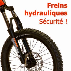 cani trottinette tout terrain wild freins hydrauliques