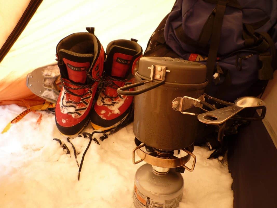 Canirando et bivouac neige - equipement fait défaut