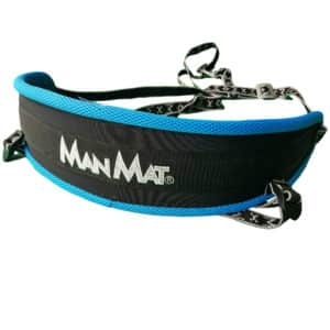 baudrier canicross manmat - ceinture canicrossbleu glacial