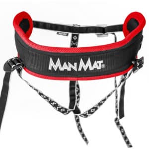 ceinture canicross ManMat Musher Experience rouge