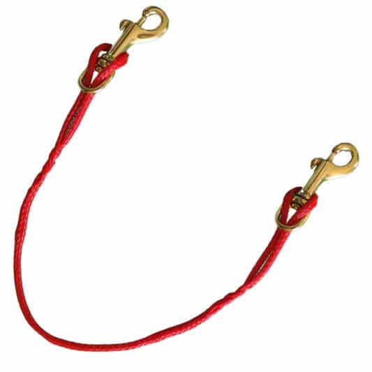 Ligne de cou pour chien - Neckline rouge pour  ligne de trait pour chien de traineau