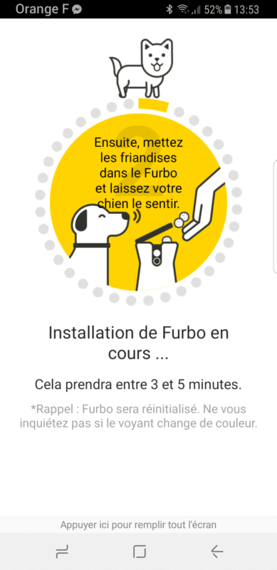 installation furbo dog camera facile rapide