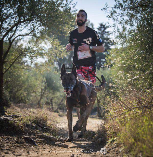 canicross des garrigues coureur runner course (7)