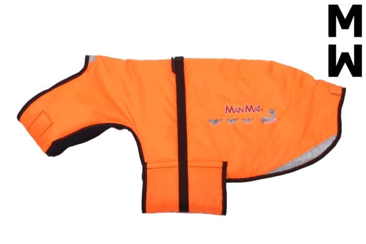 manteau pour chien thermo coat manmat orange