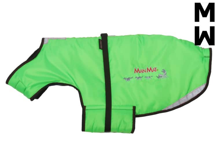 manteau pour chien thermo coat manmat vert