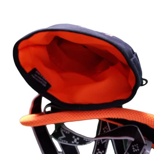 sac friandise ceinture interieur orange