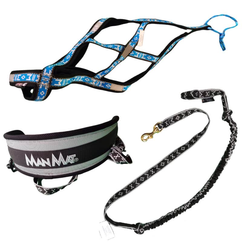 kit canicross ceinture canicross laisse harnais pour chien