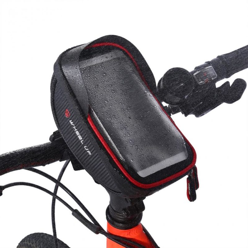 Sacoche cani VTT pour smartphone et kit réparation