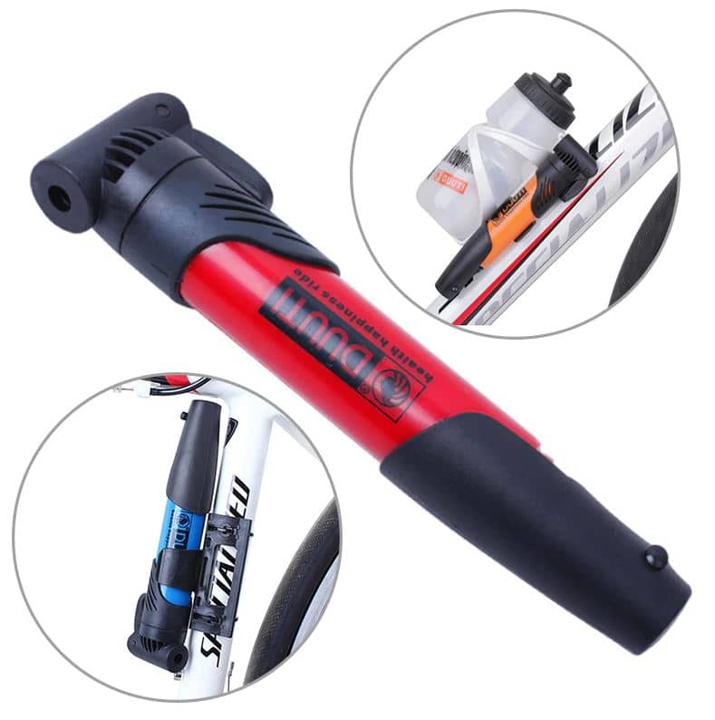 mini pompe cani vtt pompe a air kit accrochage embouts velo systeme accrochage