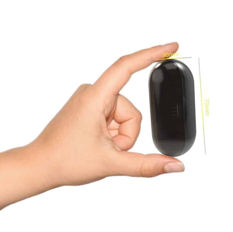 Écouteurs bluetooth sans fil boite minuscule petite