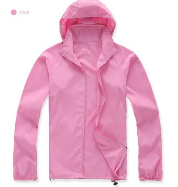 K-Way, veste imperméable ultra légère rose
