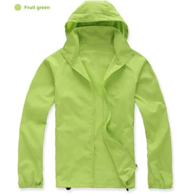 K-Way, veste imperméable ultra légère vert pomme