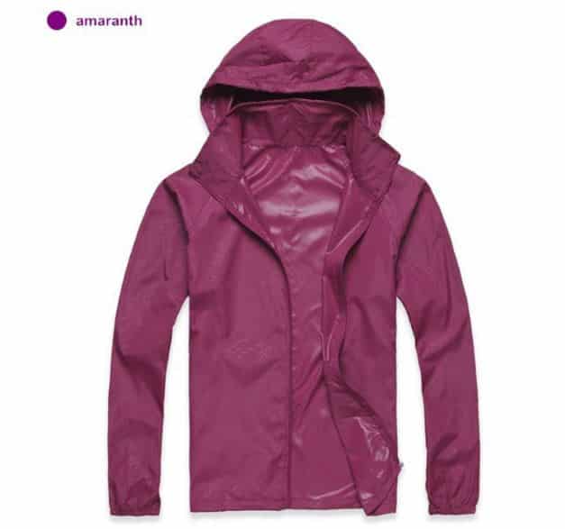 K-Way, veste imperméable ultra légère violet