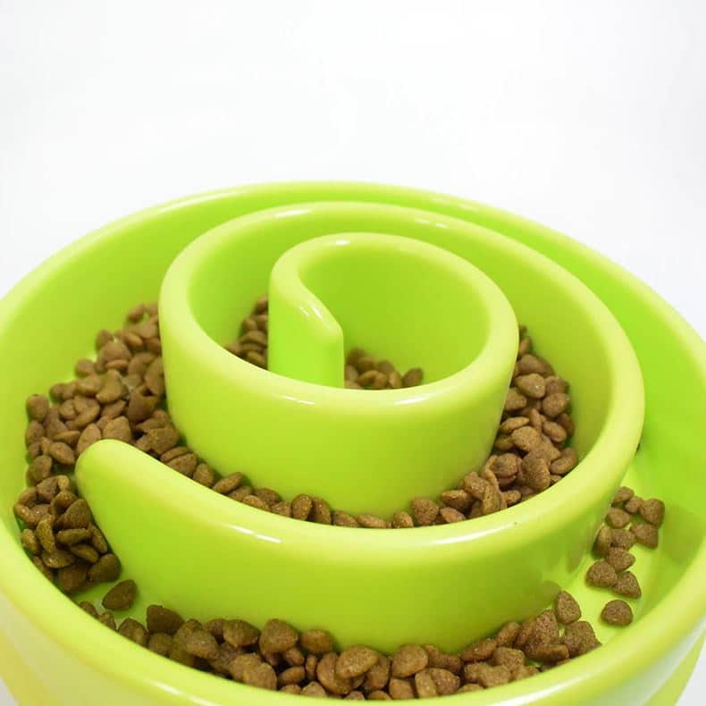 gamelle anti glouton chien mange trop vite croquette