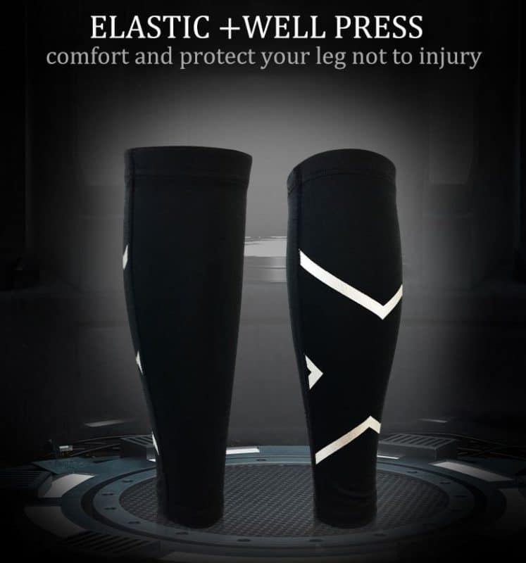 guetre compression reflectactive elastique mollet