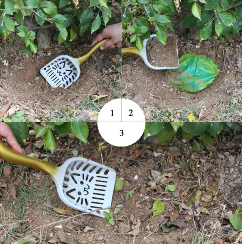 sac à crotte biodegradable enterrer