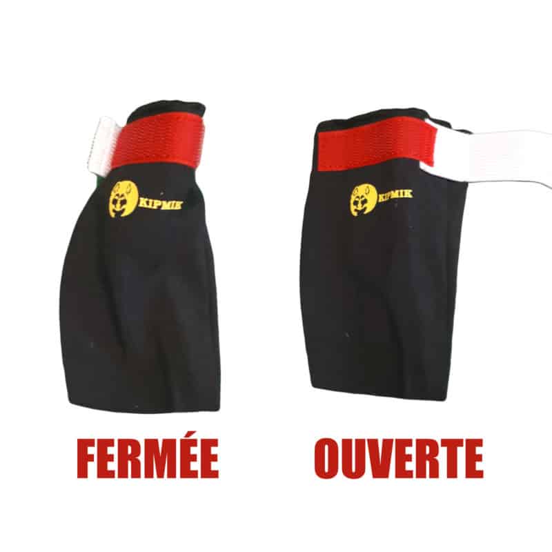 Bottine pour chien KipMik ferme ouvert