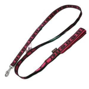 laisse pour chien qui tire - laisse manmat gros chien - rose