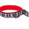 collier chien rembourre martingale rouge