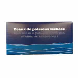 peaux de poissons séchées friandise naturelle chien