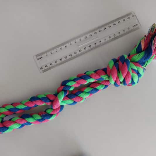 jouets en corde pour chien avec poignet