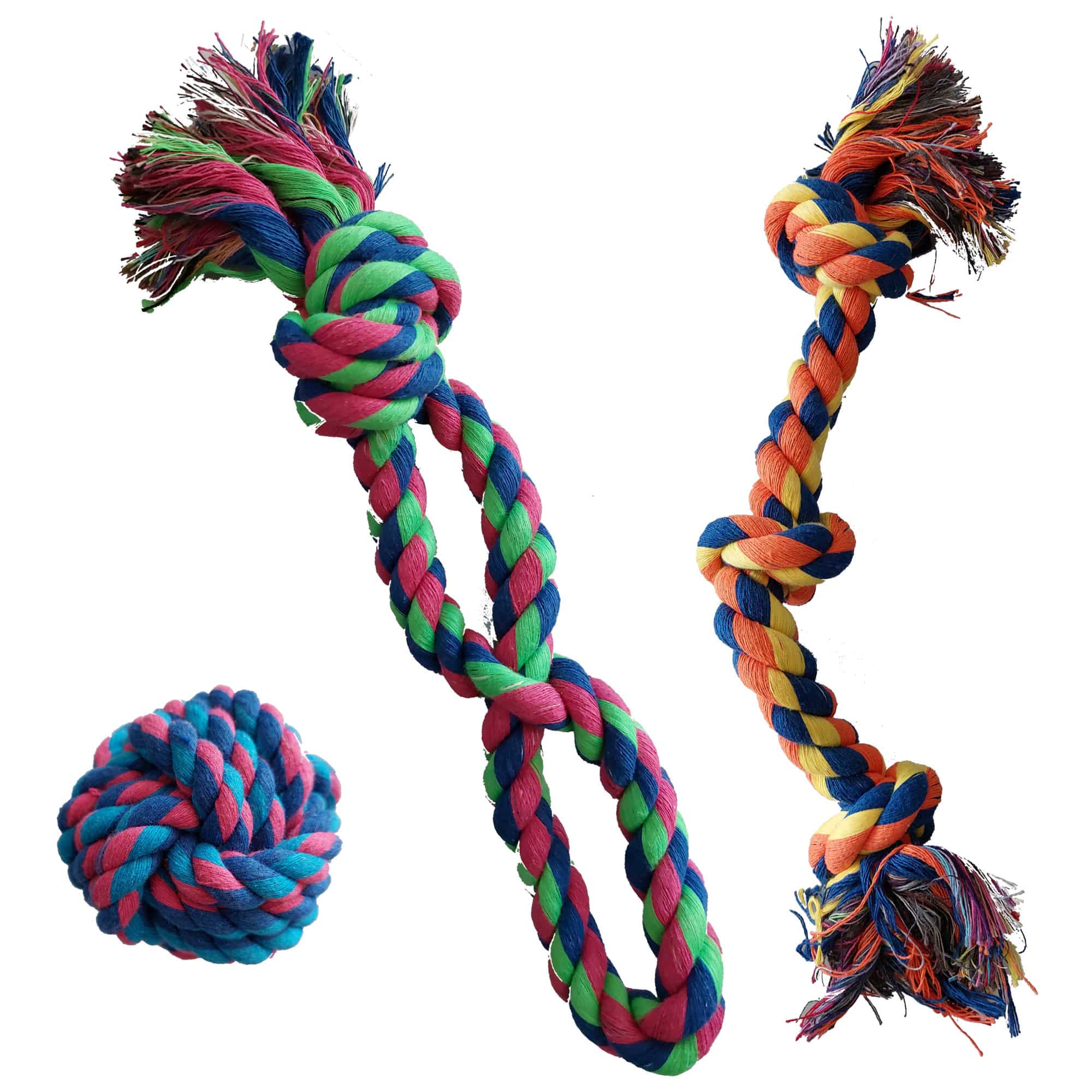 jouets en corde pour chien balle poignet divers